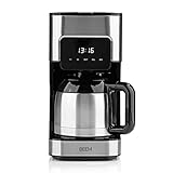 BEEM FRESH-AROMA-TOUCH Filterkaffeemaschine - Thermo | Edelstahl | 1 l Thermokanne | 24-Stunden-Timer | 800 W | Touch-Display | Für 4-8 Tassen