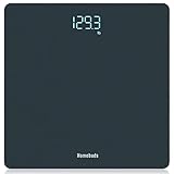 Homebuds Digitale Personenwaage Körperwaage, Fokussierung auf hochpräzise Technologie zum Wiegen seit 2001, kristallklare LED und Step-on, inklusive Batterien, 180 kg/400 lb, Blau