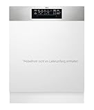 AEG FEE7571APM Integrierter-Geschirrspüler / Serie 7000 mit GlassCare / 60cm / AirDry - ideale Trocknungsergebnisse / B / energiesparend / MaxiFlex Besteckschublade / Startzeitvorwahl / extra leise