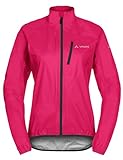 VAUDE Women's Drop Jacket III| Leichte Regenjacke - Wasserdicht & Federleicht | Ceplex active Technologie | Atmungsaktiv & Kompakt verstaubar | Umweltfreundlich mit Eco Finish | Reflektierende Details