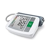 medisana BU 510 Oberarm-Blutdruckmessgerät, präzise Blutdruck und Pulsmessung mit Speicherfunktion, Ampel-Skala, Funktion zur Anzeige eines unregelmäßigen Herzschlags | 1er Pack
