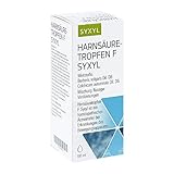Harnsäuretropfen F Syxyl | Homöopathisches Arzneimittel bei Erkrankung des Bewegungsapparates | Berberis vulgaris Dil. D6 und Colchicum autumnale Dil. D6 | Homöopathisches Arzneimittel zur Behandlung von Gicht und Rheuma | 100 ml