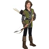 amscan Kind Jungen Teenager Prinz der Diebe Robin Hood Kostümbuch Kinder (12-14 Jahre)