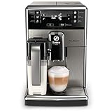 Saeco PicoBaristo SM5473/10 Kaffeevollautomat, 10 Kaffeespezialitäten (integriertes Milchsystem) edelstahl