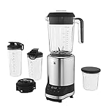 WMF Kult Pro Multifunktionsmixer Hochleistungsmixer, 30.000 U/min, Smoothie Maker, Standmixer, Ice-Crush Funktion, 4 Mixbehälter inkl. ToGo-Verschluss
