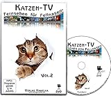 Katzen-TV - Fernsehen für Fellnasen, 1 DVD-Video