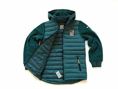 winterjacke mädchen petrol
