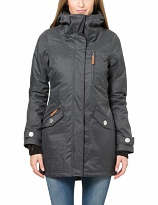 winterjacke mädchen grau