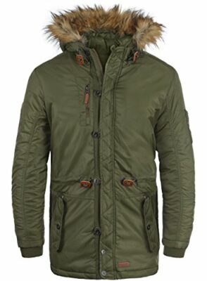 winterjacke mit riesen fellkapuze