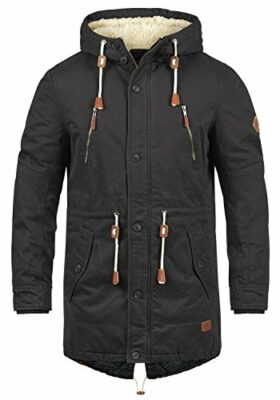 langer parka gefüttert