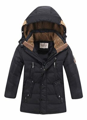 winterjacke mädchen schwarz