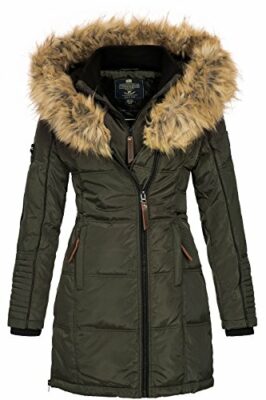 parka warm gefüttert damen