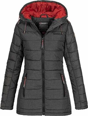 damen parka leicht gefüttert