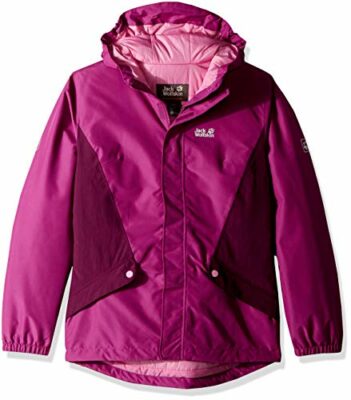 winterjacke mädchen lila