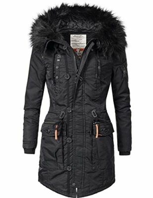 warme winterjacke damen vegan