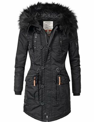 winterjacke damen xxl fellkapuze