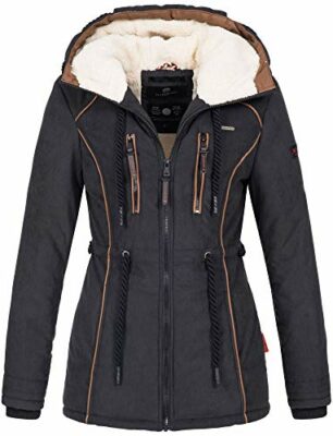 winter parka gefüttert damen