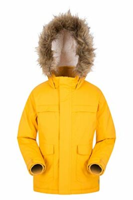 winterjacke mädchen gelb