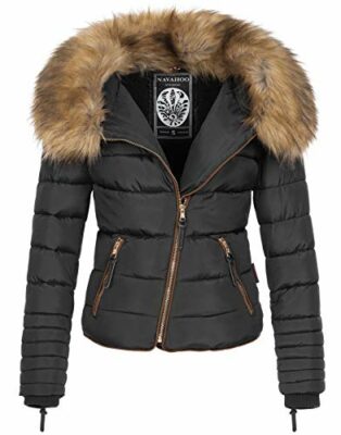 navahoo azu damen winter jacke parka