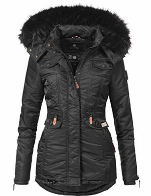 navahoo damen winter jacke parka mantel winterjacke warm gefüttert schätzchen