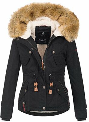 warme winterjacke damen mit kapuze