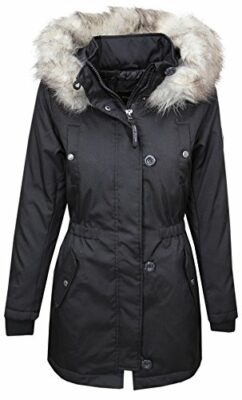 winterjacke mädchen lang