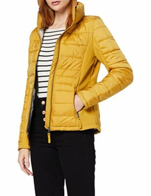 winterjacke damen 2019 senfgelb