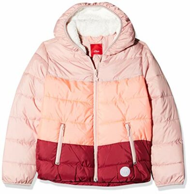 winterjacke mädchen neon