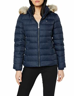 warme winterjacke damen tommy hilfiger