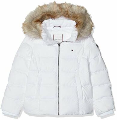 winterjacke mädchen weiss