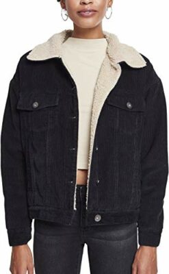 cordjacke mit fell damen