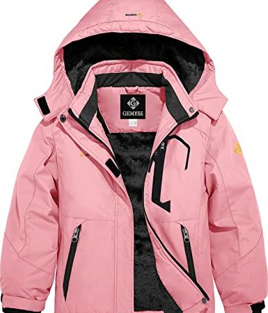 winterjacke mädchen rosa