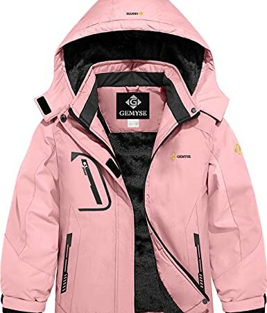 winterjacke mädchen pink