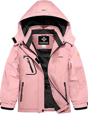 winterjacke mädchen pink
