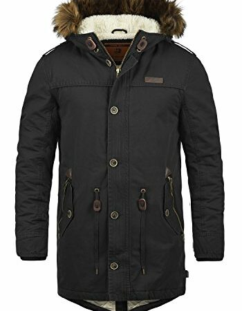 parka warm gefüttert herren