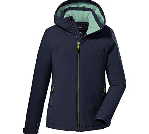 winterjacke mädchen blau