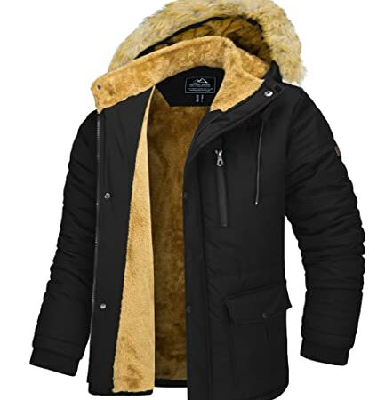 winter parka gefüttert herren