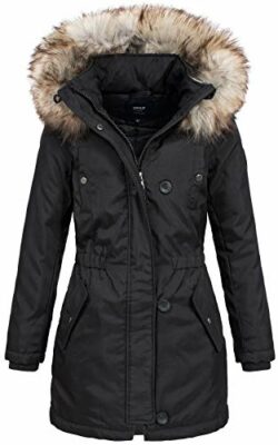 winterjacke mädchen mit gürtel
