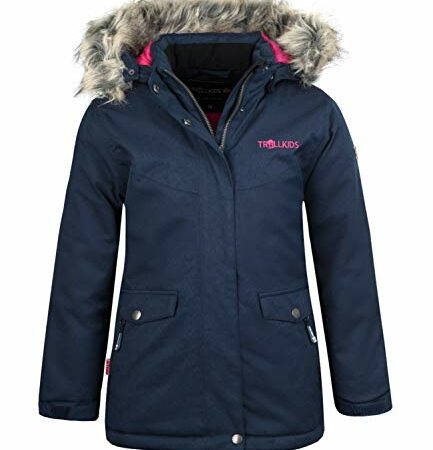 winterjacke mädchen lang
