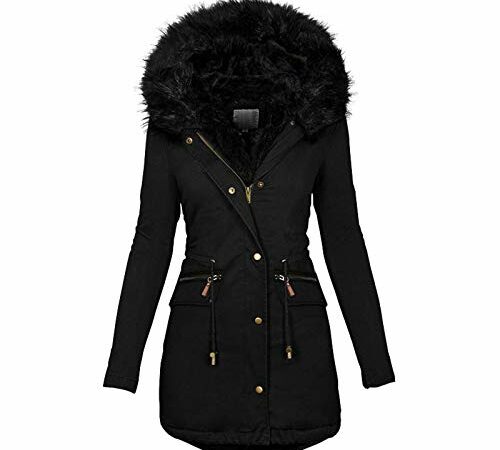 winter parka warm gefüttert damen