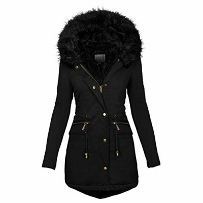 winter parka warm gefüttert damen