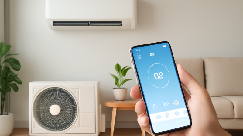 KESSER® Klimaanlage Set Split, WiFi/App